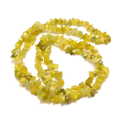 Gemstone Beads, Jade, Natural, Free Form, Chip Strand, 5-8mm - BEADED CREATIONS