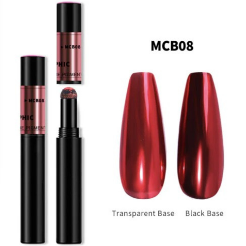 Nail Art, Magic Chrome Powder Pigment Pen, Red – BEADED CREATIONS