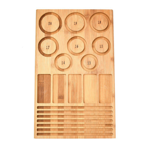Wooden Bracelet Design Boards, Rectangle, 45.5x28cm - BEADED CREATIONS