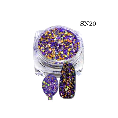 3D Nail Glitter, Fantasy - BEADED CREATIONS