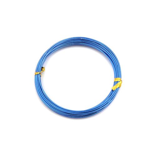 Aluminum Wire, Flexible, Craft Wire, Royal Blue, 1.5mm - BEADED CREATIONS