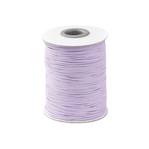 Beading Cord, Waxed, Polyester Cord, Lilac, 1mm - BEADED CREATIONS