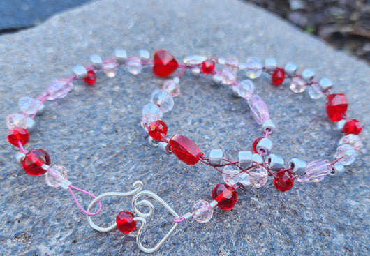 Beading Wire, Soft Flex, Pink Rhodochrosite, 0.48mm - BEADED CREATIONS