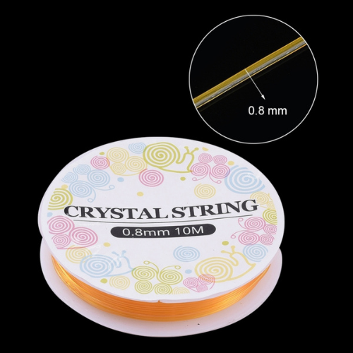 Beading Thread, Elastic Stretch Crystal Tec, Assorted, 0.8mm - BEADED CREATIONS