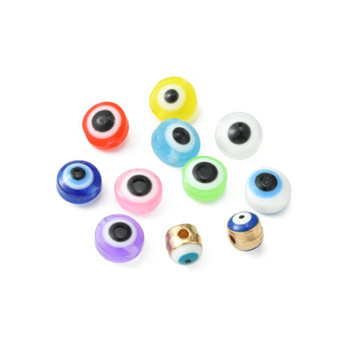 DIY Jewelry Making Kits, Evil Eye, Beads And Findings, Gold Plated - BEADED CREATIONS