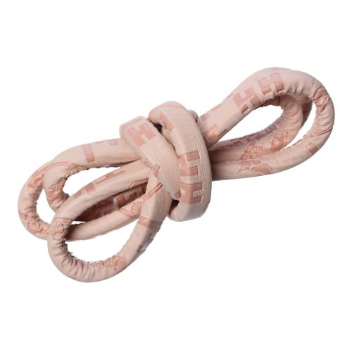 Faux Leather Cord, Flat, Pink Embossed, 11mm - BEADED CREATIONS