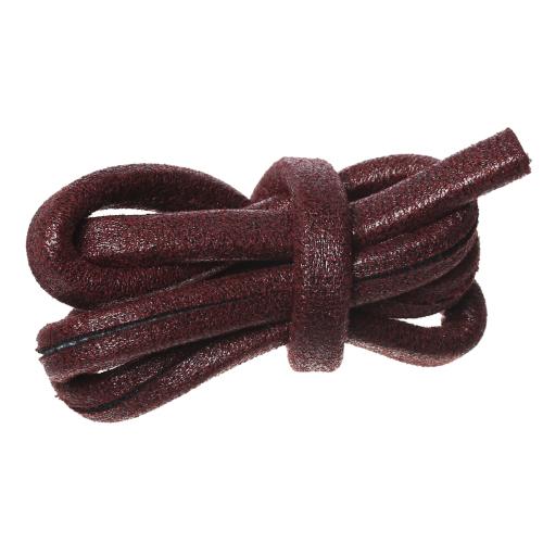 Faux Leather Cord, Flat, Wine Red, 11mm