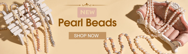 Beads For Jewelry Making,bead Making Kit,white Pearl Beads And Gold Ball  Heart Star Flat Spacer Beads Making Kit For Diy Necklace Bracelet Earri