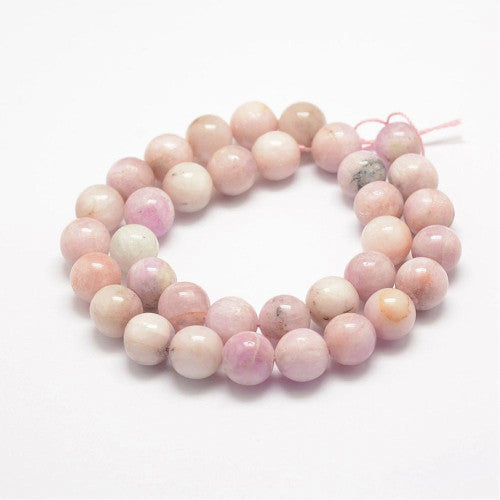 Gemstone Beads, Kunzite, Natural, Round, 6mm - BEADED CREATIONS