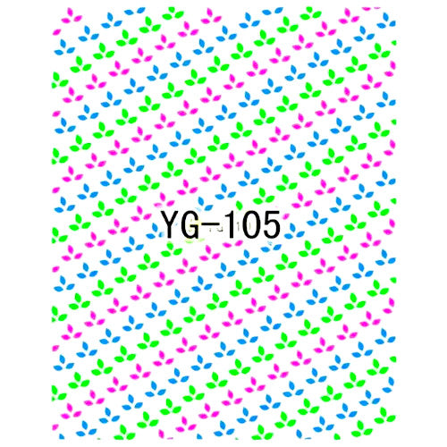 Nail Art, Neon, Water Transfer Decals, YG-105 - BEADED CREATIONS