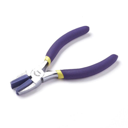 Nylon Jaw Pliers, With Replaceable Jaws, Carbon Steel, Rubber, Blue, 13.8cm - BEADED CREATIONS
