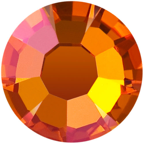 Preciosa® Hotfix Crystals, Chaton Rose VIVA 12, Lava, SS10 - BEADED CREATIONS