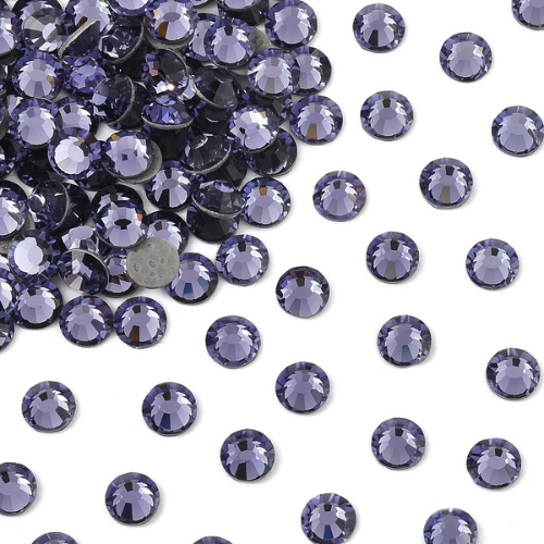 Preciosa® Hotfix Crystals, Chaton Rose VIVA 12, Tanzanite, SS10 - BEADED CREATIONS