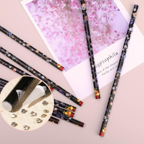 Rhinestone Picker Wax Pencils, 23cm - BEADED CREATIONS