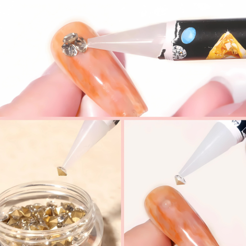 Rhinestone Picker Wax Pencils, 23cm - BEADED CREATIONS