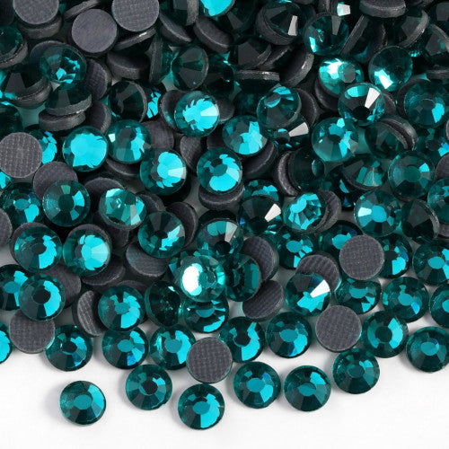 Rhinestones, Hot Fix, Iron On, Blue Zircon, DMC Rhinestones, SS10 - BEADED CREATIONS