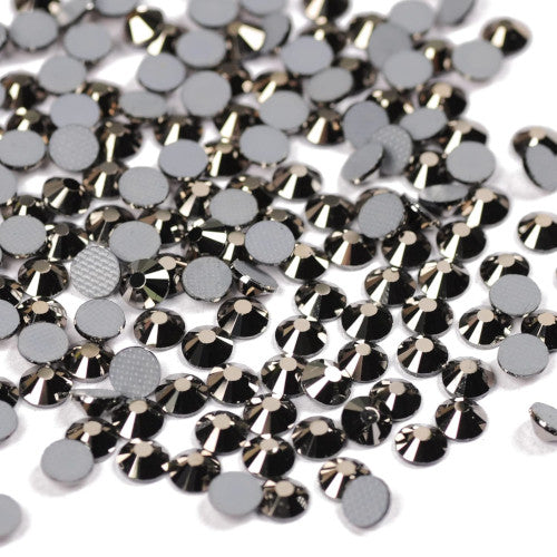 Rhinestones, Hot Fix, Iron On, Jet Hematite, DMC Rhinestones, SS20 - BEADED CREATIONS