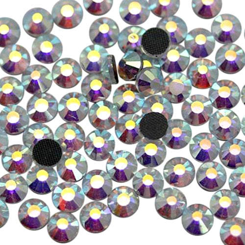 Rhinestones, Hot Fix, Iron On, Crystal AB, SS10 - BEADED CREATIONS