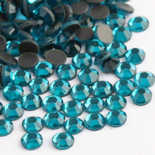 Rhinestones, Hot Fix, Iron On, Indicolite, SS6 - BEADED CREATIONS