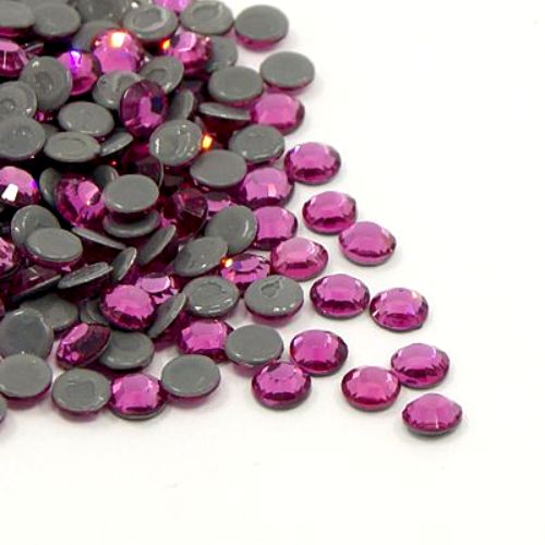 Rhinestones, Hot Fix, Iron On, Ruby, DMC Rhinestones, SS10 - BEADED CREATIONS