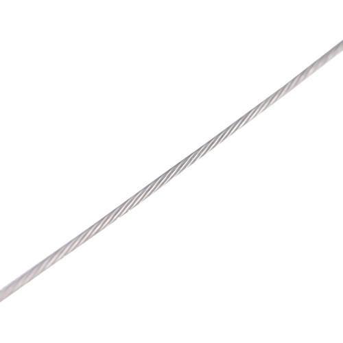 Tiger Tail Beading Wire, Silver, 0.45mm - 100M - BEADED CREATIONS