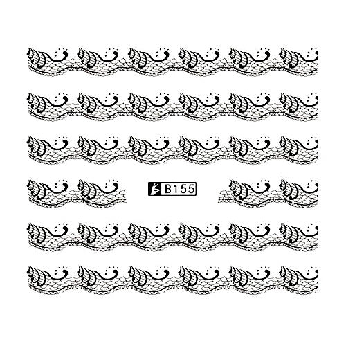 Water Transfer Decals Nail Art Sliders – B155 - BEADED CREATIONS