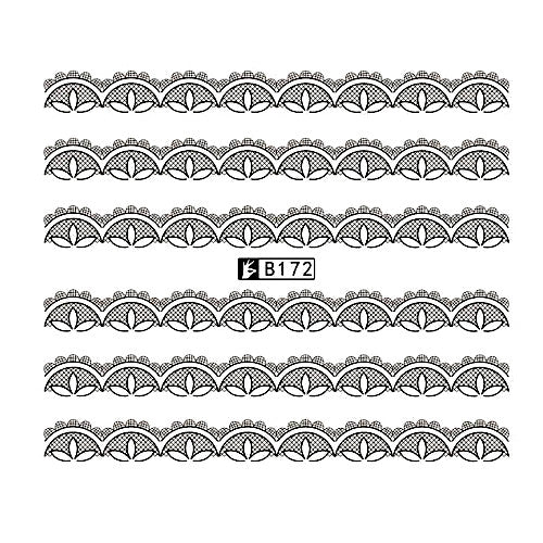 Water Transfer Decals Nail Art Sliders – B172 - BEADED CREATIONS