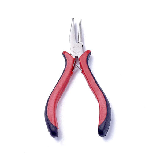 Wire Looping Pliers, Carbon Steel, Rubber, Red, Black, 13.5cm - BEADED CREATIONS