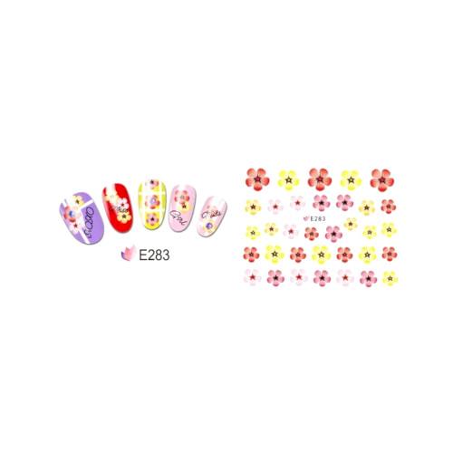 Floral Nail Art Stickers - E283 - BEADED CREATIONS