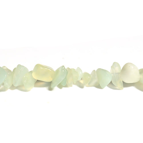 Gemstone Beads, New Jade, Natural, Free Form, Chip Strand, 5-8mm - BEADED CREATIONS