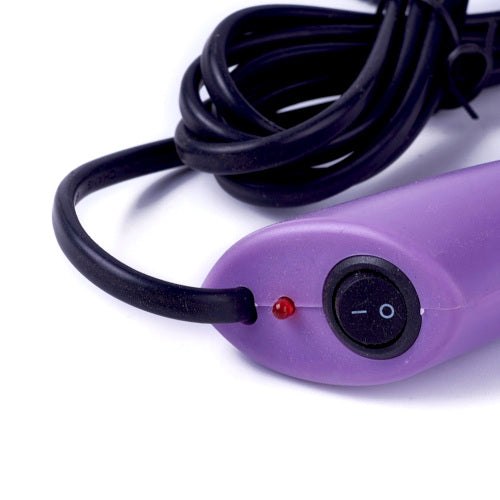 Hotfix Rhinestone Applicator Tool, Universal Plug, With 7 Interchangeable Tips, 18.5x4x2.3cm, Purple - BEADED CREATIONS