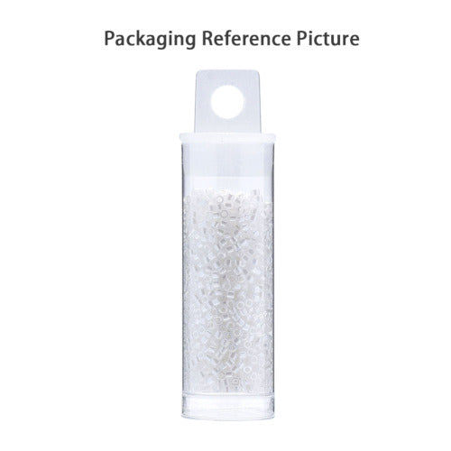 MIYUKI Delica®, Cylinder, 11/0, (DB0166), Opaque Turquoise Green AB - BEADED CREATIONS