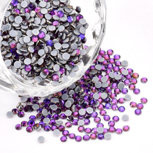 Rhinestones, Hot Fix, Iron On, Amethyst, DMC Rhinestones, SS6 - BEADED CREATIONS