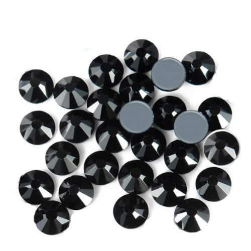 Rhinestones, Hot Fix, Iron On, Jet, DMC Rhinestones, SS10 - BEADED CREATIONS