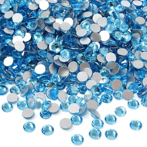 Rhinestones, Hot Fix, Iron On, Light Blue, SS16 - BEADED CREATIONS