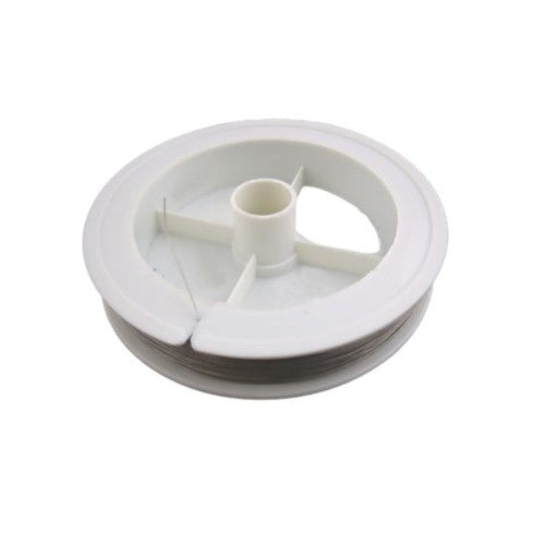 Tiger Tail Beading Wire, Silver, 0.3mm - 70M - BEADED CREATIONS