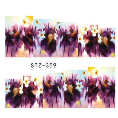 Water Slide Decals - Flowers Stz-359