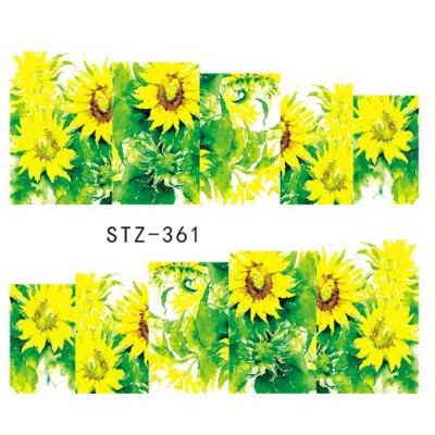 Water Slide Decals - Flowers Stz-361