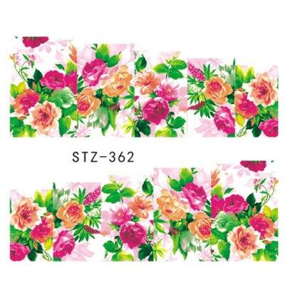 Water Slide Decals - Flowers Stz-362