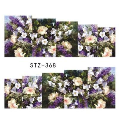 Water Slide Decals - Flowers Stz-368